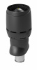 Вентиляционный выход XL FLOW 160P/ИЗ/700 Черный Vilpe